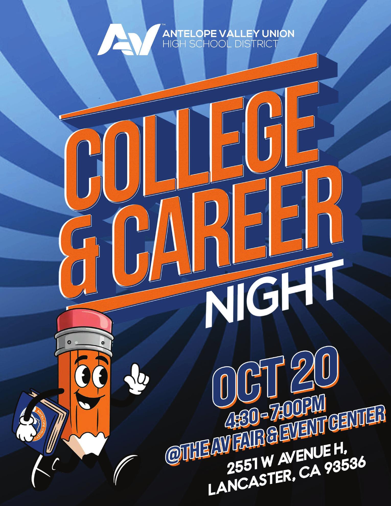 2026 AVUHSD College & Career Night!